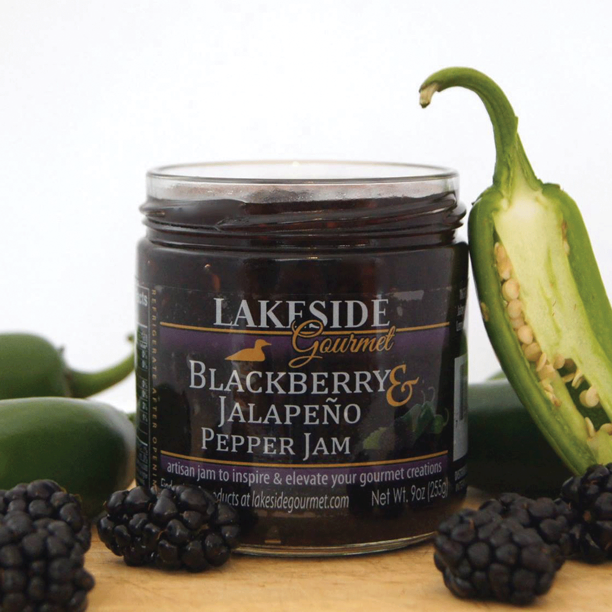 Blackberry & Jalapeno Pepper Jam – Lakeside Gourmet Blackberry & Jalapeno Pepper Jam – Lakeside Gourmet