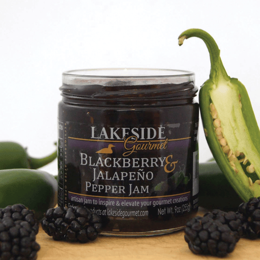 Blackberry & Jalapeno Pepper Jam