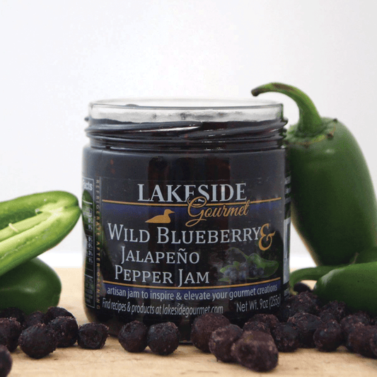 Wild Blueberry & Jalapeno Pepper Jam (2 & 4 packs)