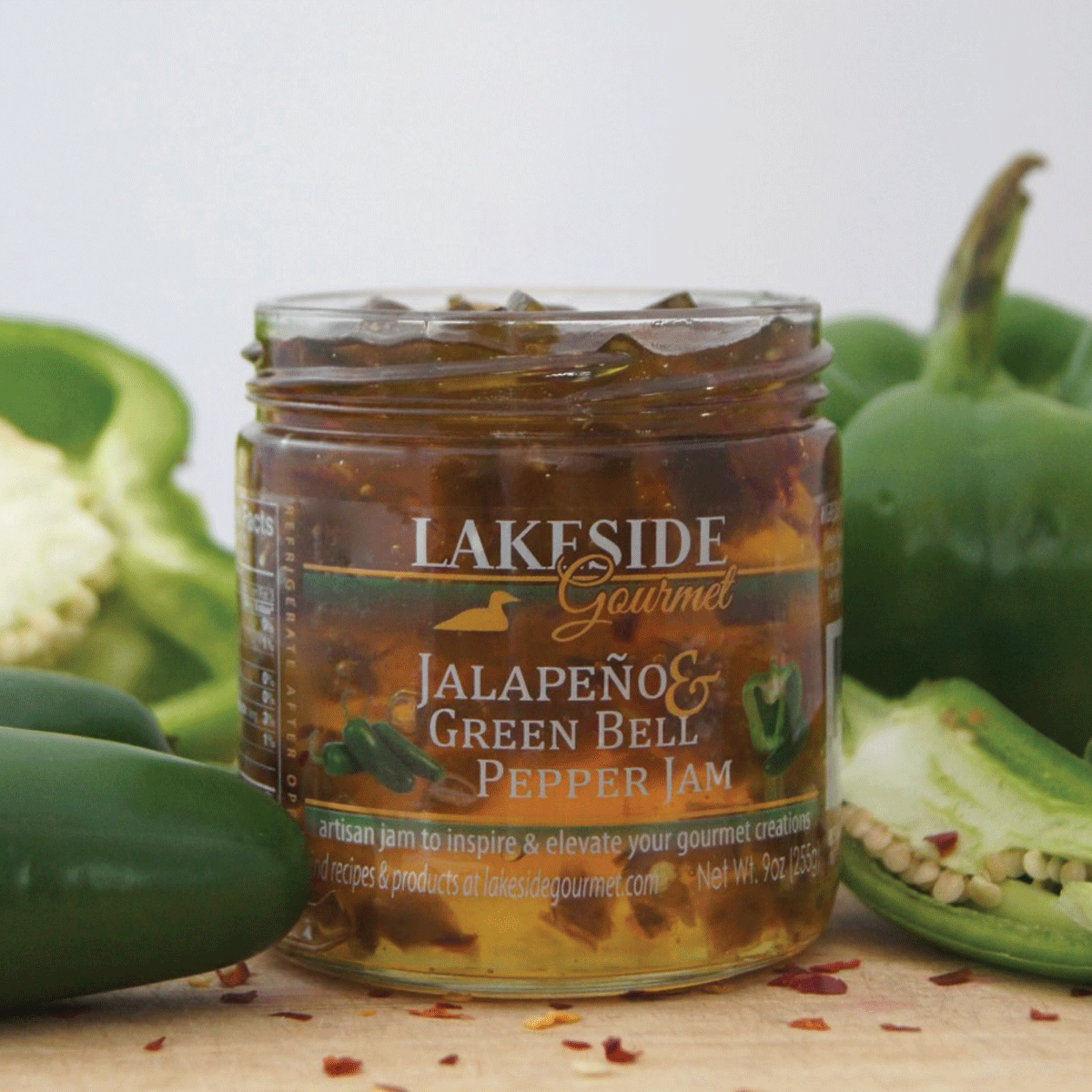 Jalapeno & Green Bell Pepper Jam